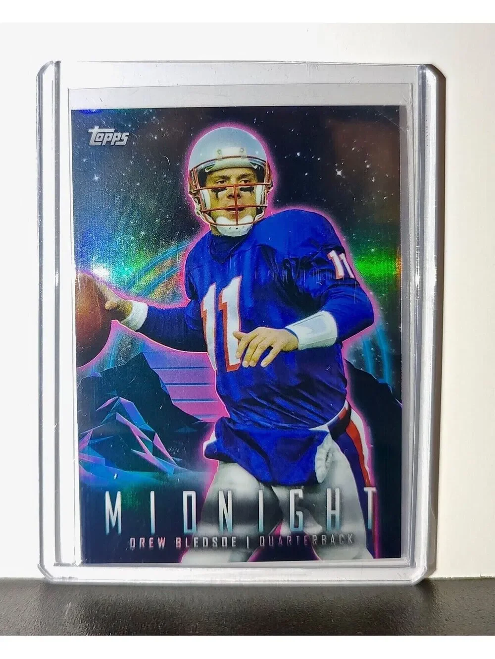 Drew Bledsoe 2023 Topps Midnight NFL #332 Card New England Patriots